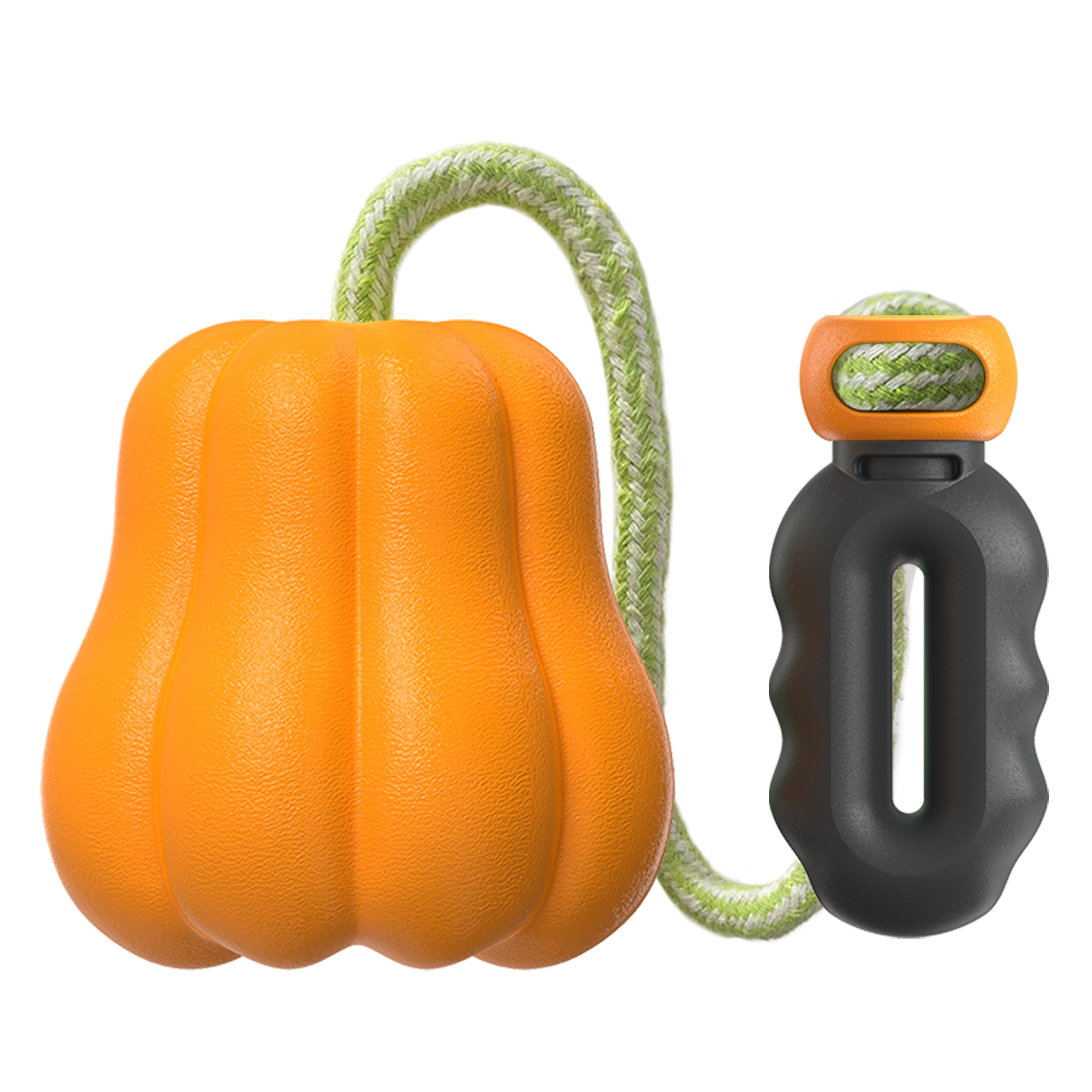 Outdoor Interactive Dog Gnawing Pumpkin Rope Toy