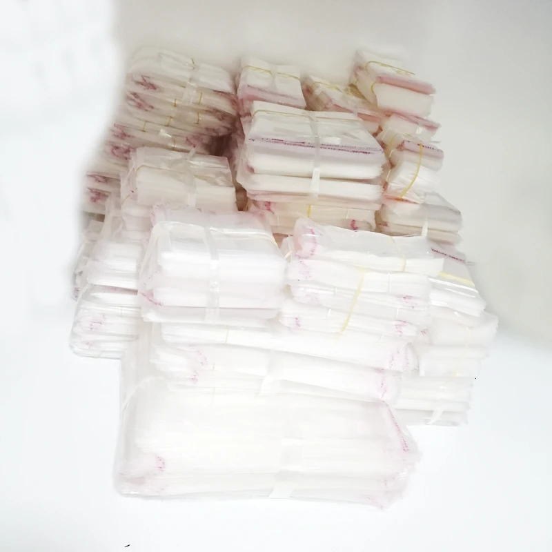 500pcs transparent bags for packaging self-adhesive transparent Opp bags fiberglass self sealing bags gift bags 241206