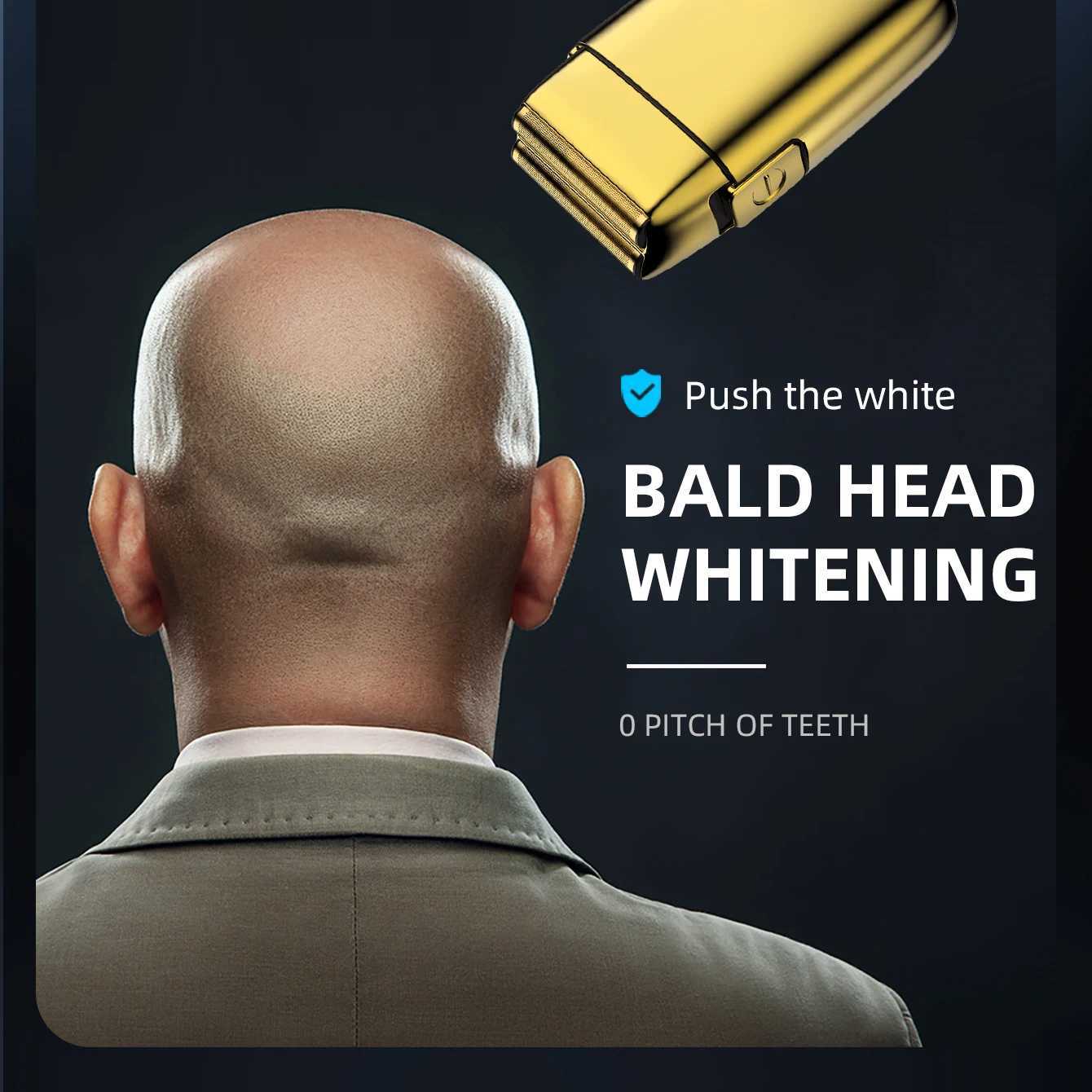 Kemei Shaver Professional Razor Electric Shaver Reciprocating Shaving Machine Portable Beard Trimmer Rechargeable Shaver For MenXJ241207