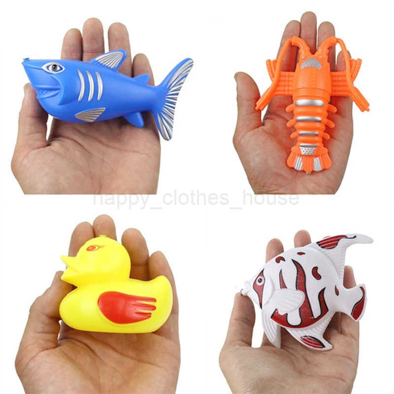 Children Bathtub Magnetic Fishing Toy Swimming Bathing Pool Water Floating Fish Toy Parent-child Interactive Toys Game Baby ToysXJ241207