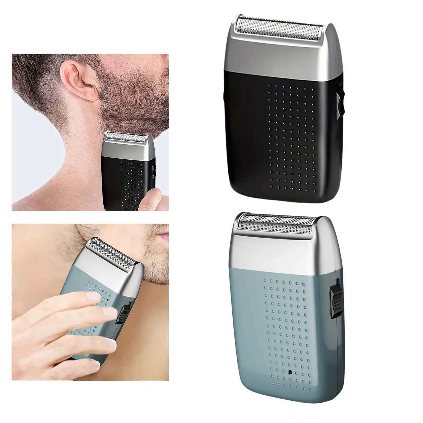 Mini Shaver for Men USB Rechargeable Electric Razor for Home Outdoor CampingXJ241207
