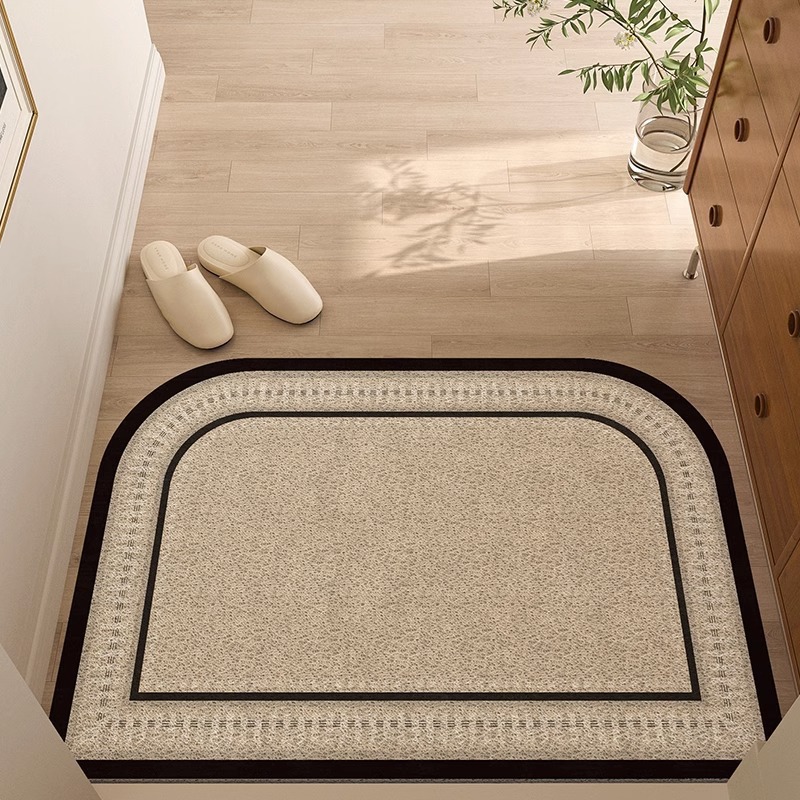 Entrance Door Wire Ring Floor Mat Household Door Front Mat Entrance Door Foot Mat Carpet Japanese Style Non-slip and Dirt-resistant Entrance Door