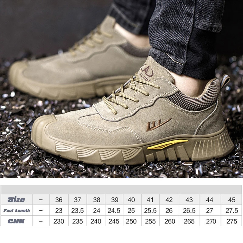 Work safety shoes mens welding insulation protection sports shoes steel toe anti vibration work shoes outdoor hiking shoes 241206