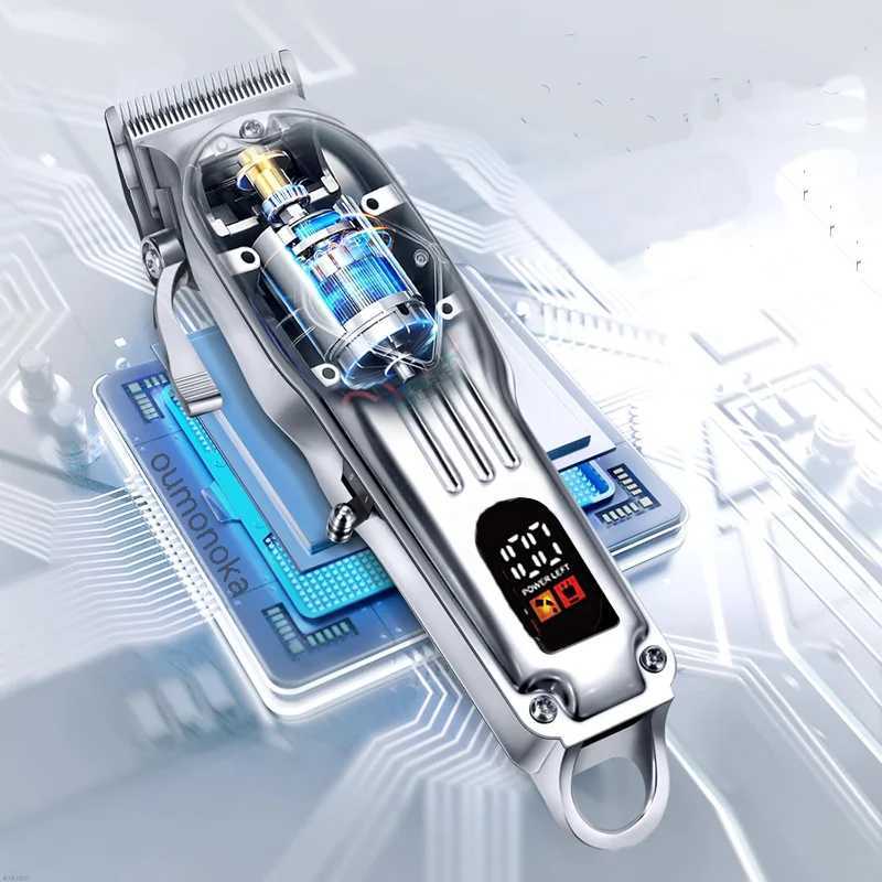 New In Electric Shaver for Men Electric Razor Beard Trimmer Mens Shaving Machine Barber Hair Clipper Mower Hair Cutting MachineXJ241207