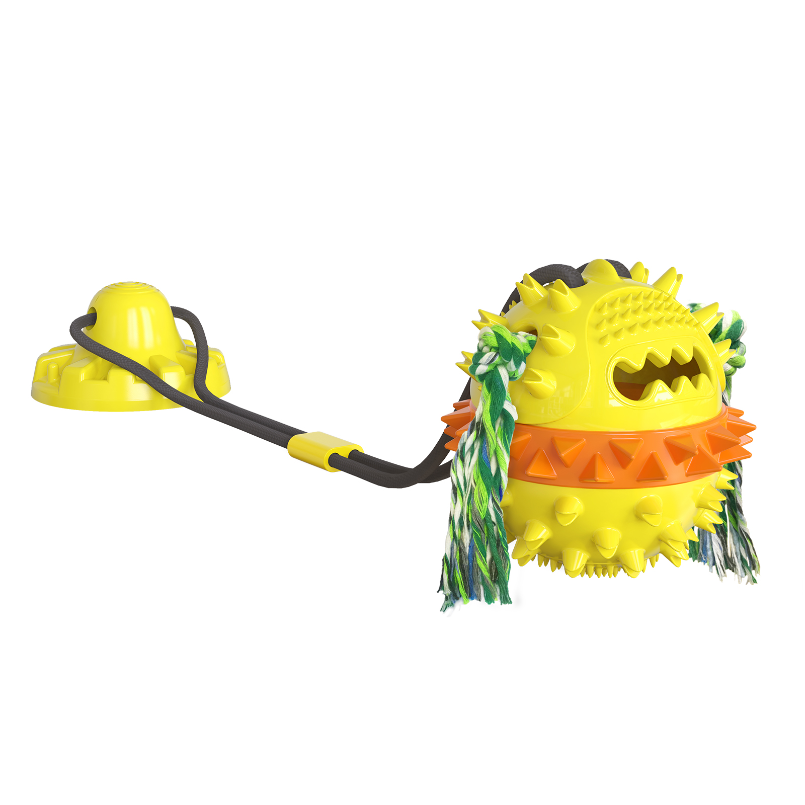 Model A Canine Toughness Chew Ball with Enhanced Grip - Pet Plaything