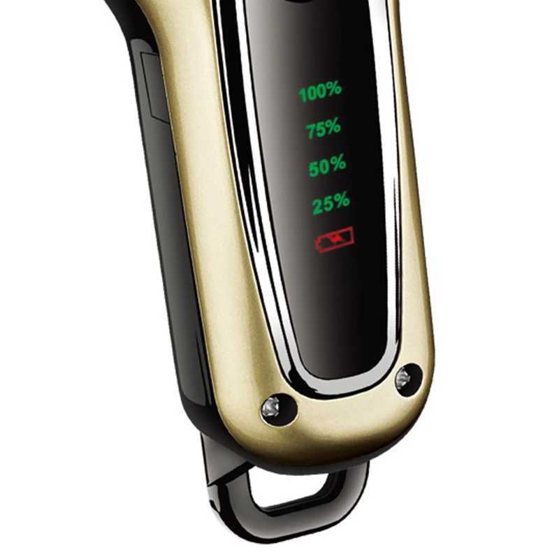 Hairdressing powerful hair clipper professional hair cutter electric trimmer hair cutting machine hair cut adjustable men toolXJ241207