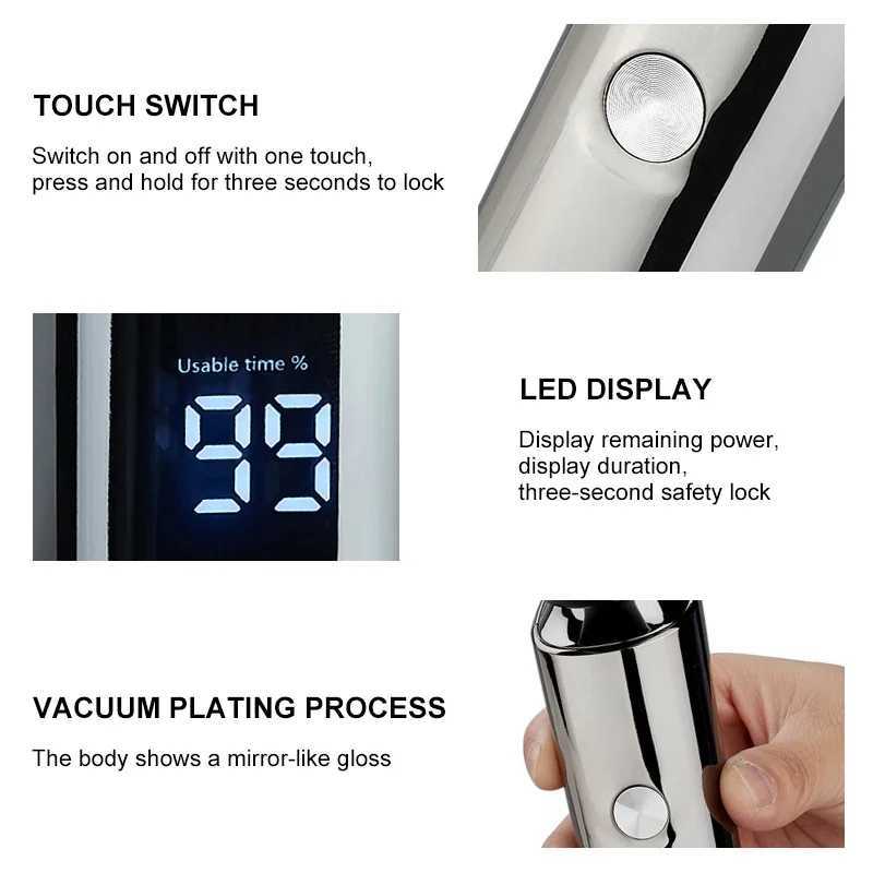 S3000 Wireless 4D Electric Shaver Mens Razor USB Rechargeable Waterproof BaseXJ241207