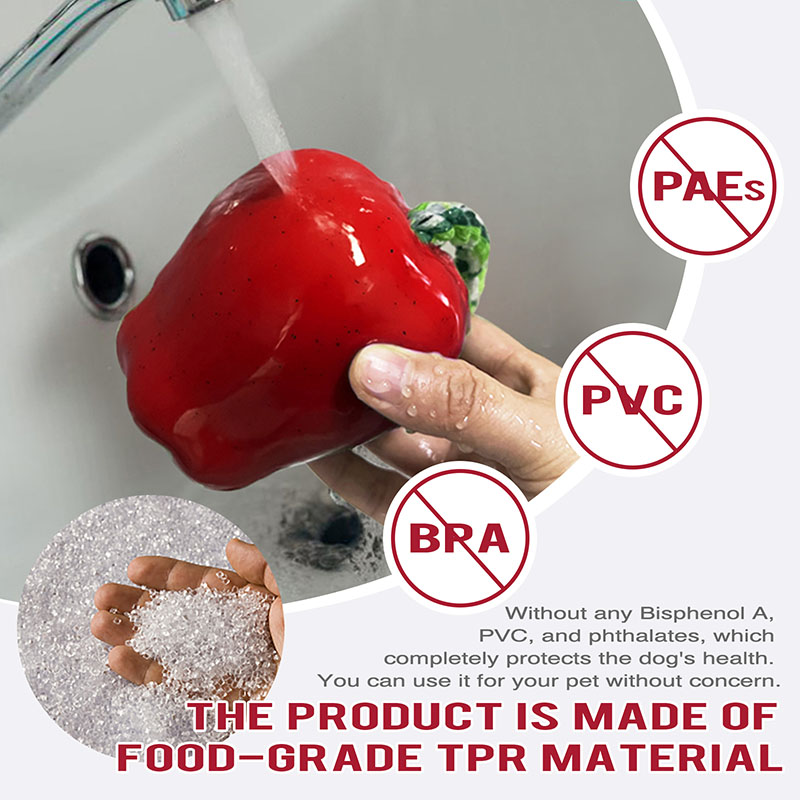 Pet leakage food ball dog teething indoor apple toys dog teething bite can not be broken venting bite-resistant toys