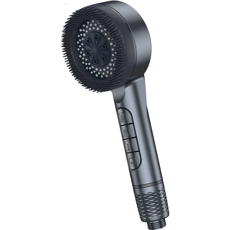 Powerful pressurized massage showerhead home use, head for showering, ultra high pressure, four levels handheld rain shower