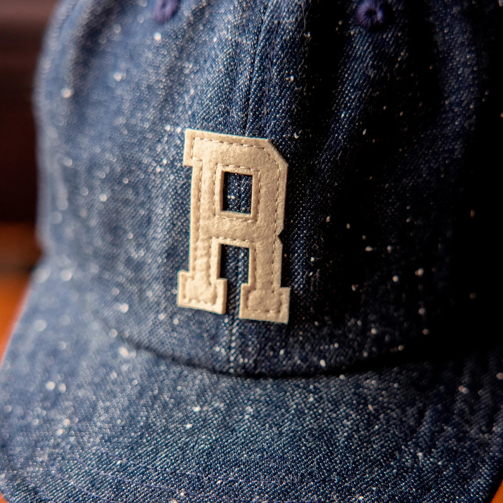 Red Tornado Neppy Denim Truck Hat Adjustable Sturdy Style Baseball Hat Amekaji 241206