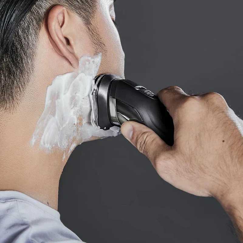 SOOCAS PINJING SO WHITE ES3 USB Rechargeable Electric Shaver for Men Beard Trimmer MachineXJ241207