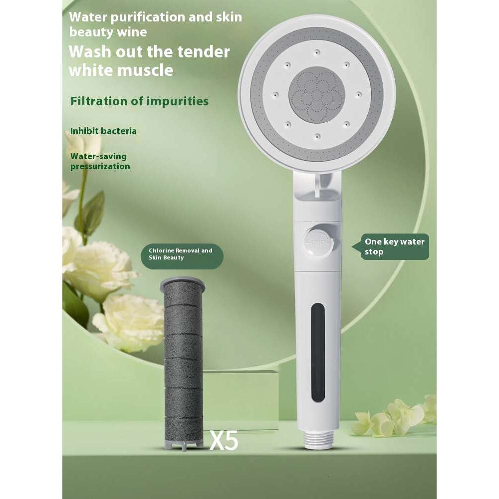 Supercharged household filter,and bathroom heater, pressurized shower lotus head, wer wine se