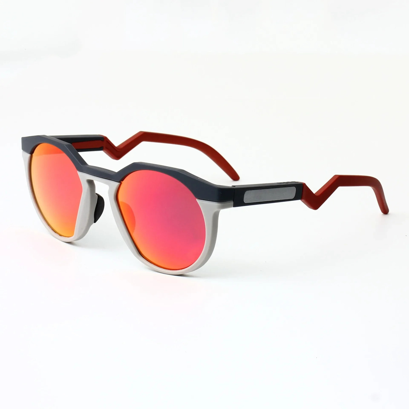 Oval Outdoor Sports Pilot Sunglasses Fashion Y2K Mens Driving Sports Sunglasses Beach Bike UV Protective Glasses 241206