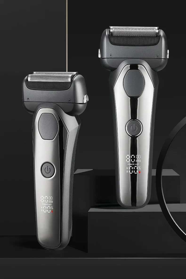 MOTA Electric Shaver Reciprocating High and Low Two-speed Adjustable Shaver Full Body Washable Type-c Rechargeable ShaverXJ241207