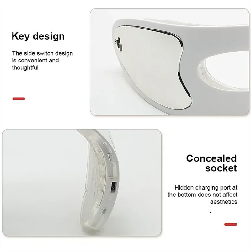 Electric Eye Massager Anti Wrinkle Eye Massage Anti Aging Eye Care LED Massage Rechargeable Massage Device Eye Beauty Tool 241206