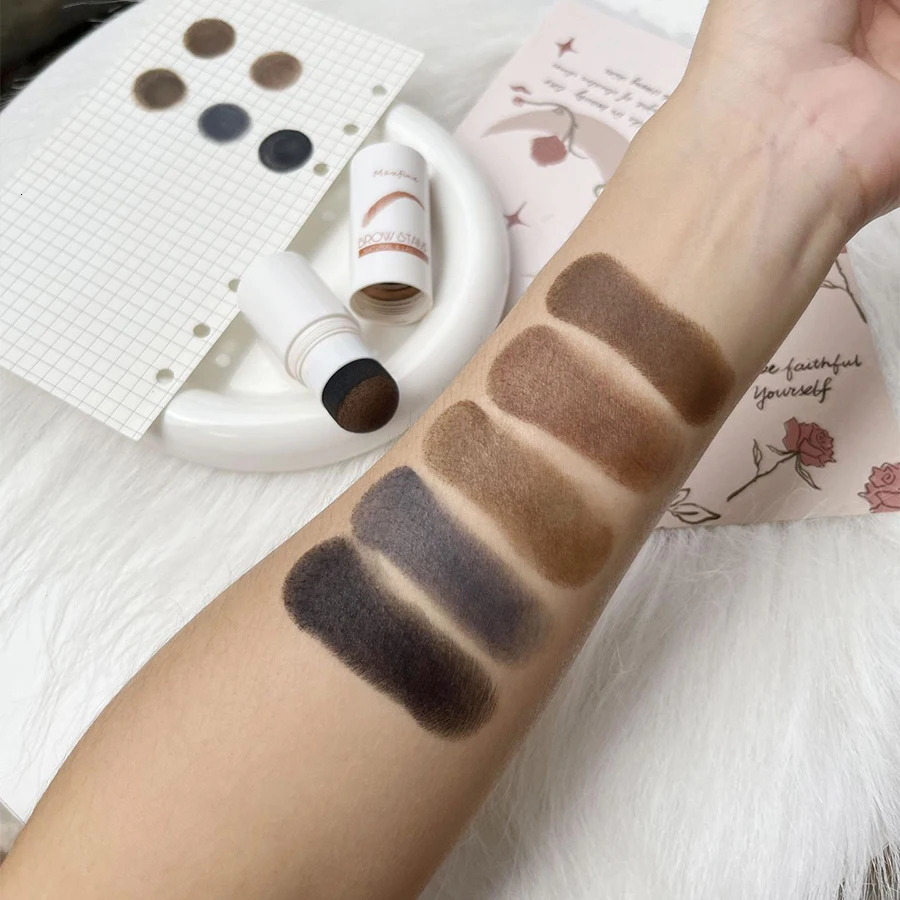 Eyebrow Printing Powder High Color Waterproof Makeup Lasting Natural Makeup 241206