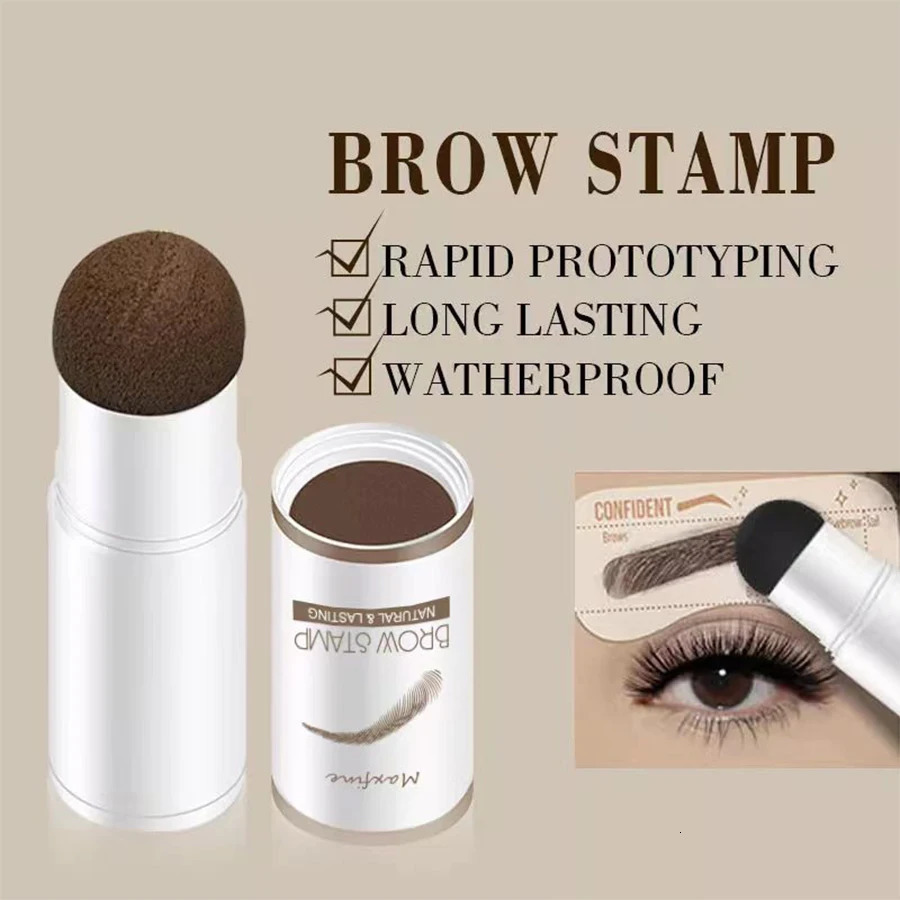 Eyebrow Printing Powder High Color Waterproof Makeup Lasting Natural Makeup 241206