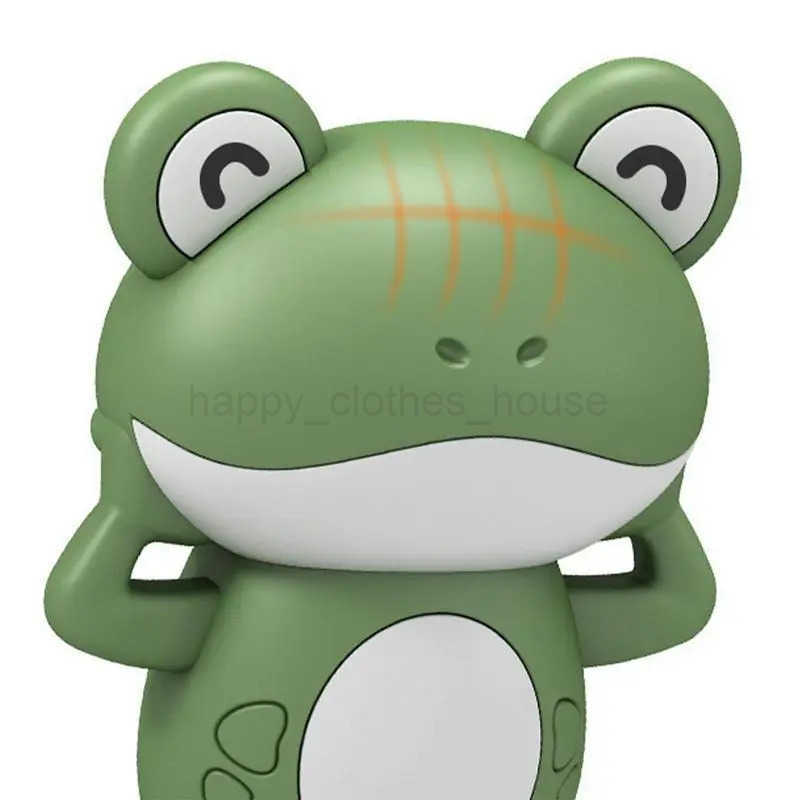 2023 New Baby Bath Toys For Children New Baby Bath Swimming Bath Toy Cute Frogs Clockwork Bath Toy Swimming Water Clockwork ToysXJ241207
