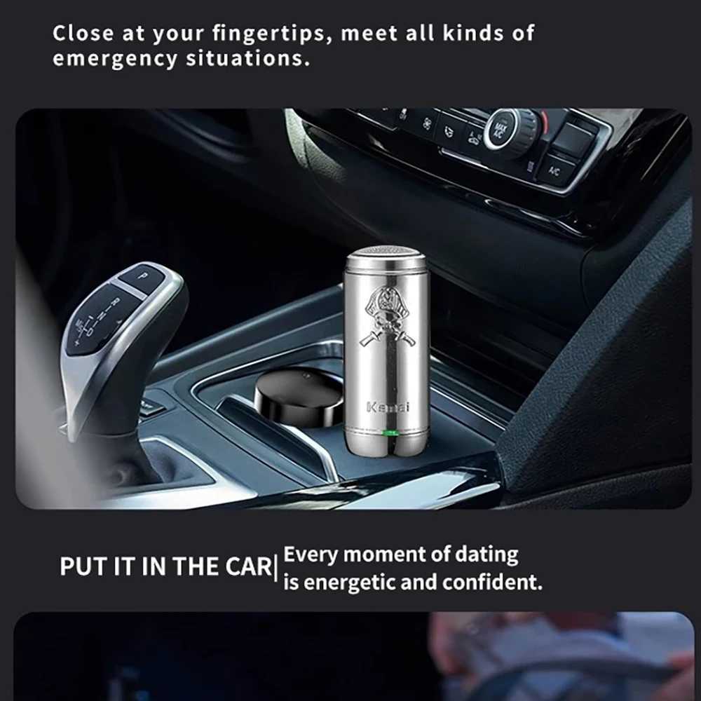 Kemei Mini Electric Razor Small Portable Pocket Shaver Type-C Rechargeable Travel Shaving Machine Gifts for Husband WaterproofXJ241207