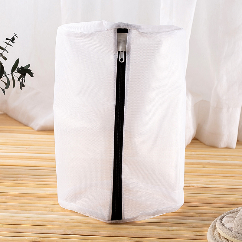 Black zipper laundry bag specially designed for washing machines thickened fine mesh laundry protection bag laundry mesh bag wholesale in stock