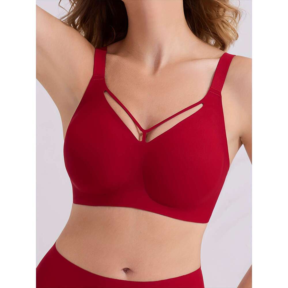 Comfortable, seamless, beautiful back, no steel ring, breathable and gathered underwear-JGU 003