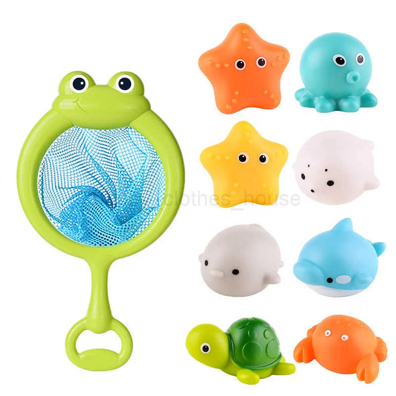 Baby Bath Toys Flashing Colorful LED Light Floating Bathtub Toy for Kid Toddler Preschool Great Toys for Bathroom Water Tub GameXJ241207