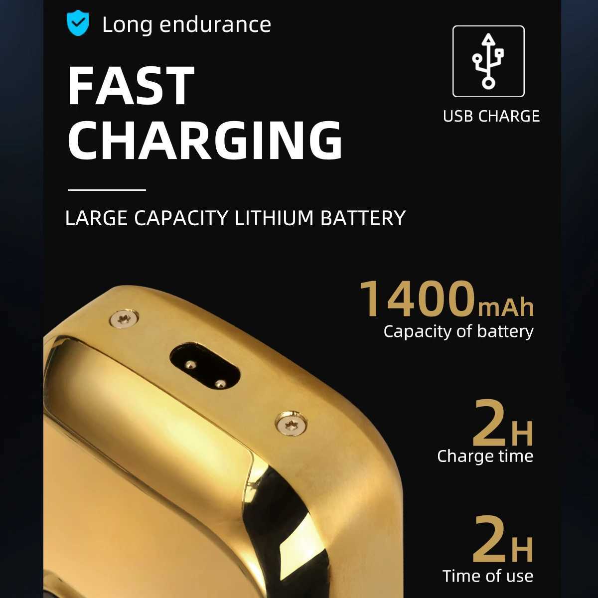 Kemei Electric Shaver KM-2028 2 in 1 Rechargeable Hair Trimmer Machine Twin Blade Bald Head Washable Professional Barber for MenXJ241207