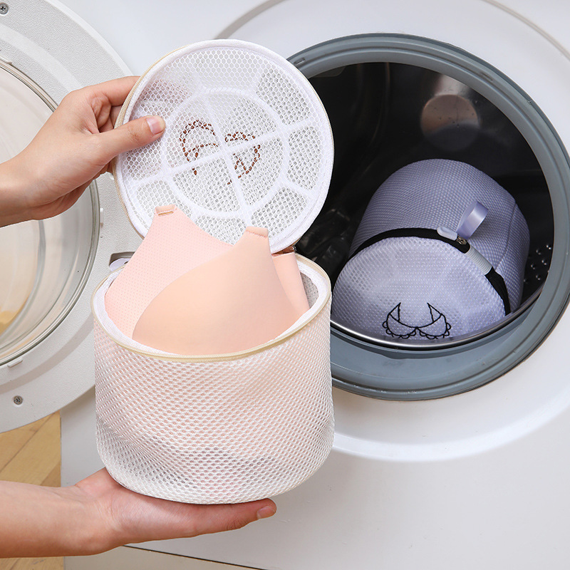 Washing bag special anti deformation bra bag for washing machine machine washing underwear mesh bag sandwich double-layer thick protective washing bag