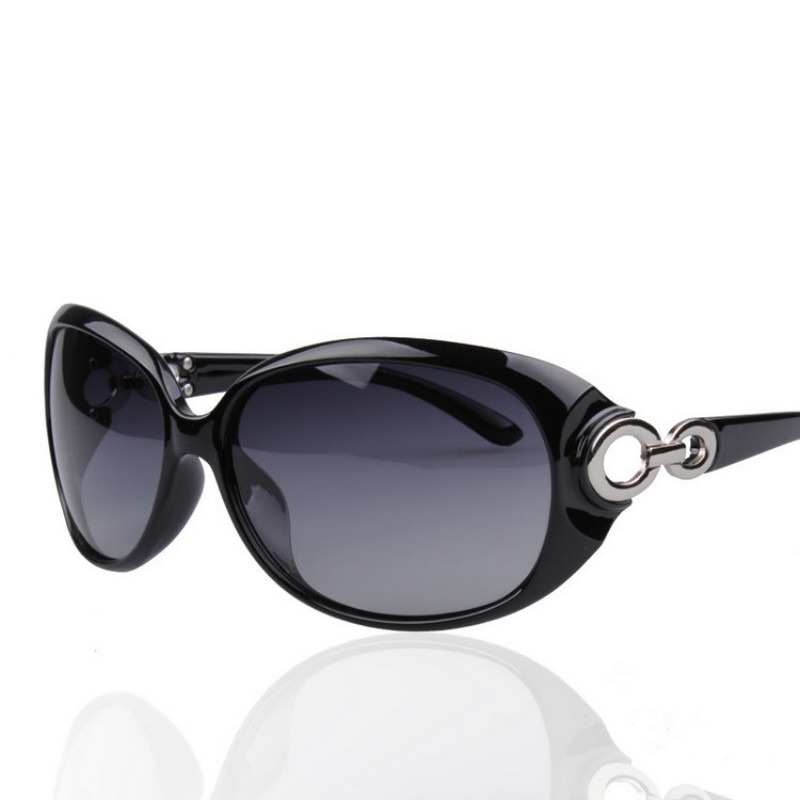 New sunglasses 122 polarised glasses female tide large frame ladies gradient colour fashion sunglasses factory direct sale