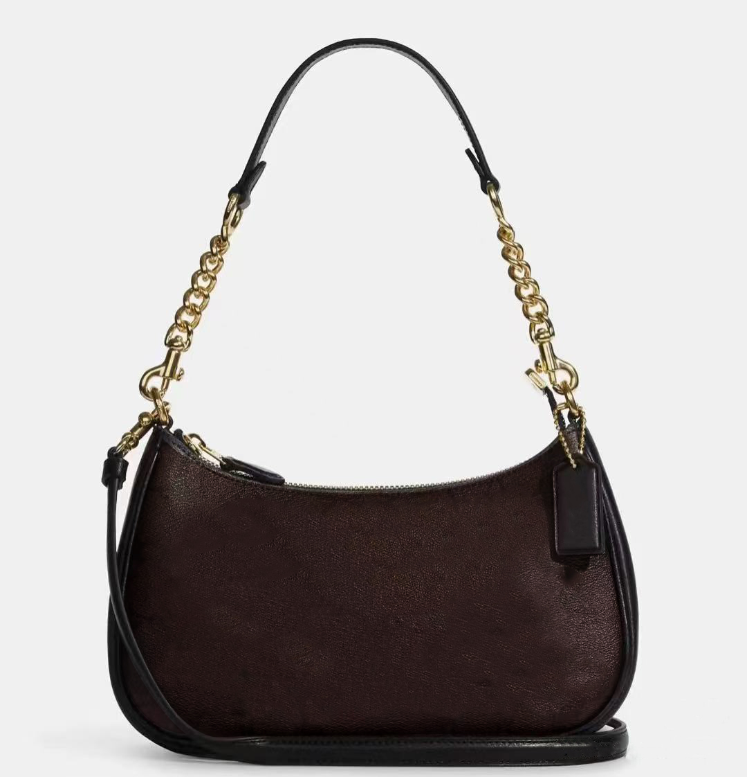 Designer bag Fashion all-in-one Underarm bag High-end women's bag Mahjong bag Diagonal chain bag Casual bag Light luxury handbag1