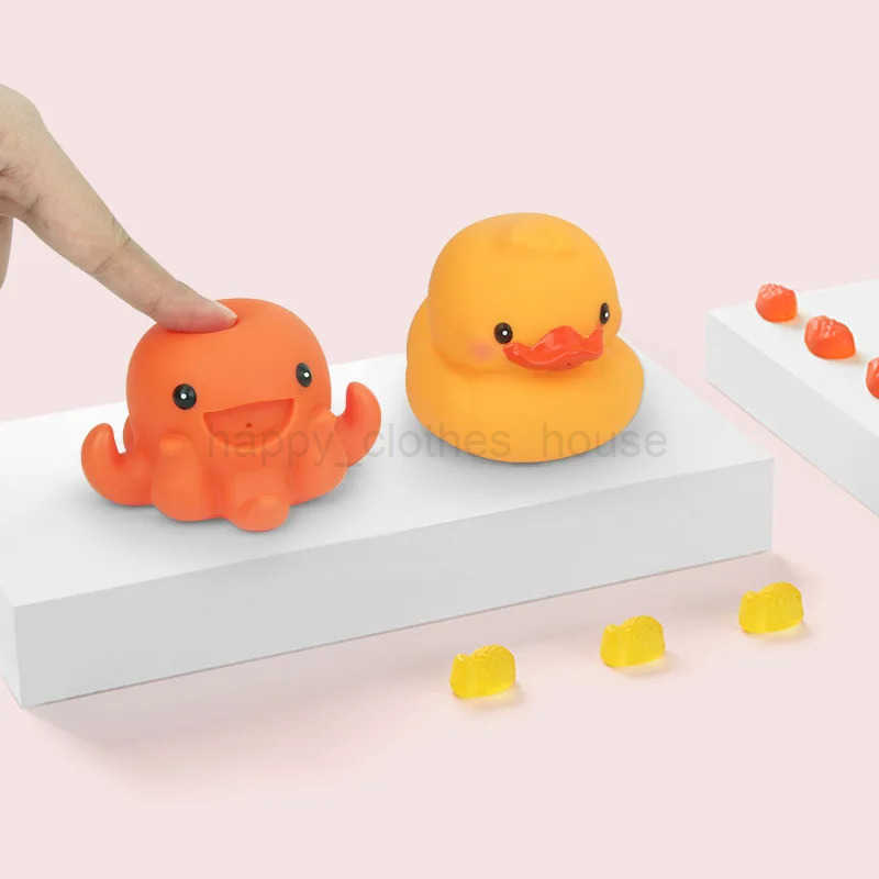 Montessori Silicone Baby Bath Toys 0 12 Months Toddlers Bathing Toy for Children 0 to 1 Year Games Child Water Bathtub BathroomXJ241207