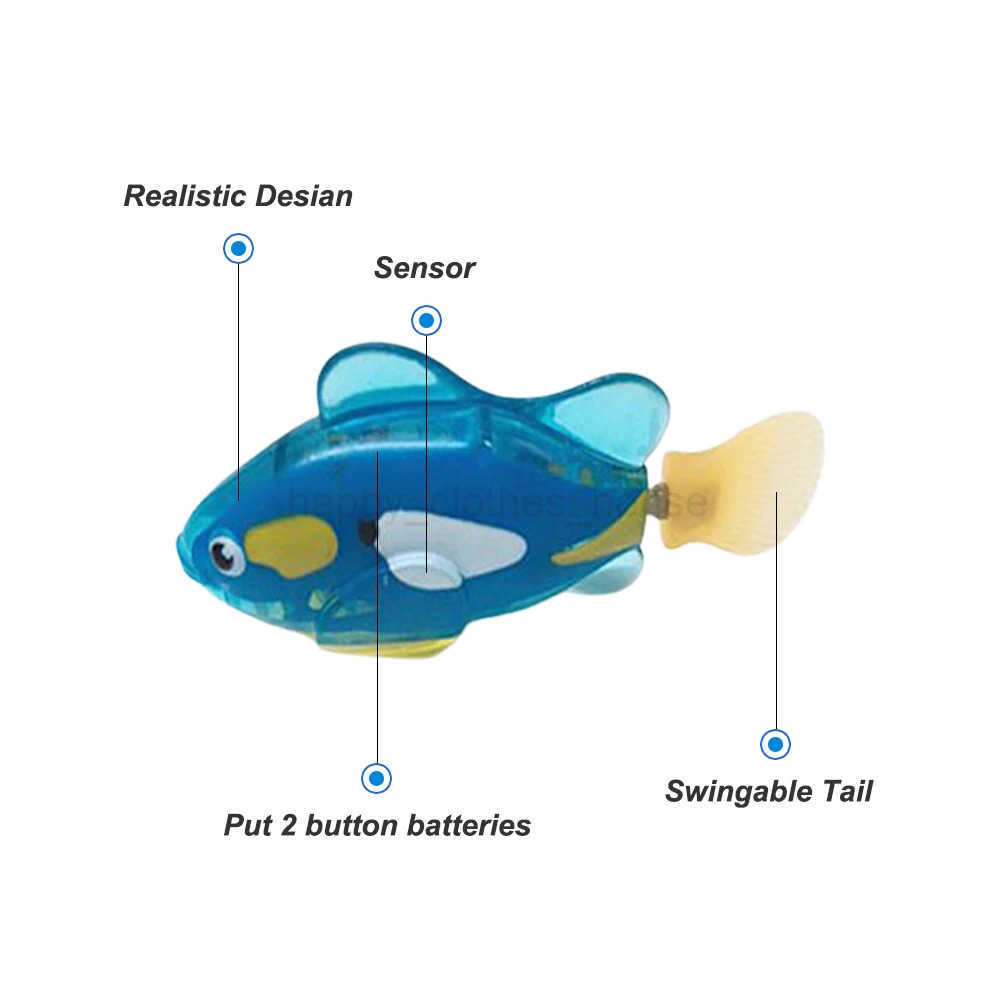 LED Luminous Baby Bath Toys Interactive Colorful Fish Toys Swimming Bath Plastic Fish Toys Floating Wind Up Toys GiftXJ241207