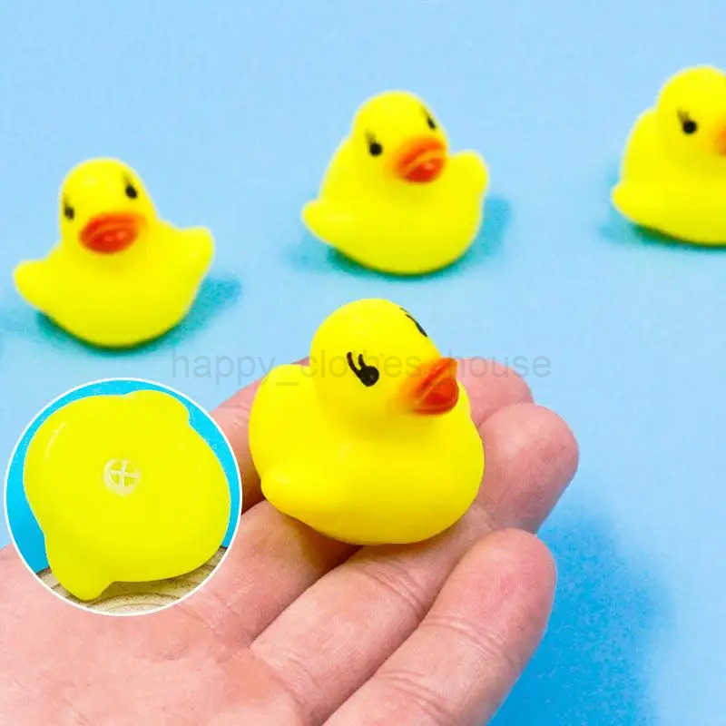 Bath Toy Bathroom Baby Toy Rubber Duck Animal Call Beach Swim Toy for Children Float Animal Yellow Duck Ducks Kaii Cute WaterXJ241207