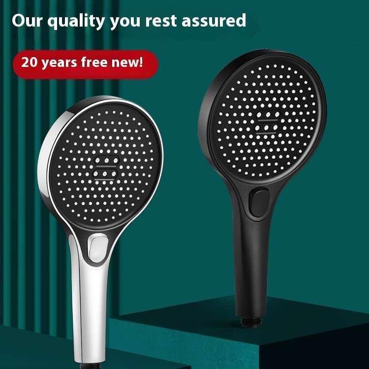 Shower head, super strong household bathroom rain shower, pressurized showerhead, shower heater set
