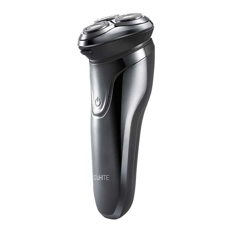 SOOCAS PINJING SO WHITE ES3 USB Rechargeable Electric Shaver for Men Beard Trimmer MachineXJ241207