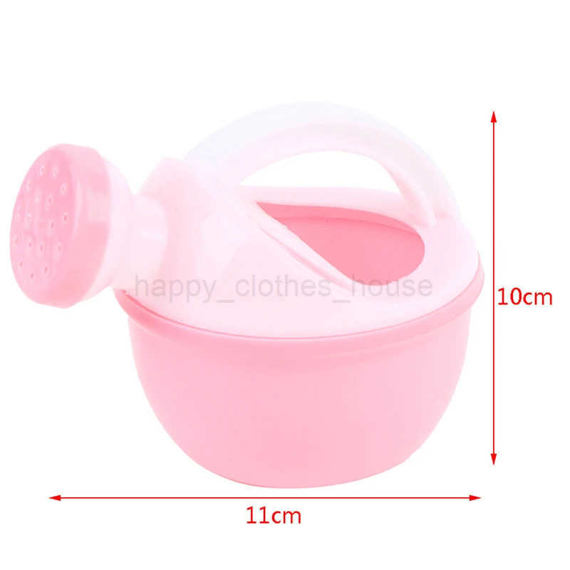 1PCS Baby Bath Toy Colorful Plastic Watering Can Watering Pot Beach Toy Play Sand Shower Bath Toy for children Kids GiftXJ241207
