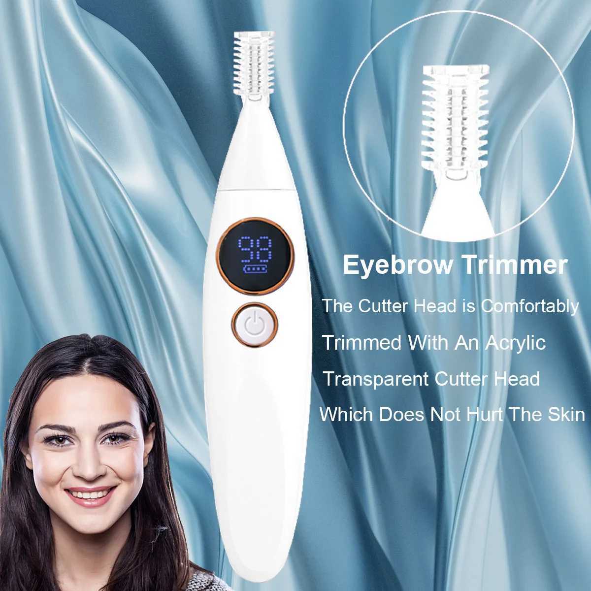 Electric Women Razors5 In 1 Electric Shaver Shaving Kit Razors For Face Nose Hair Eyebrow Arms Armpit Legs Hair Bikini TrimmerXJ241207