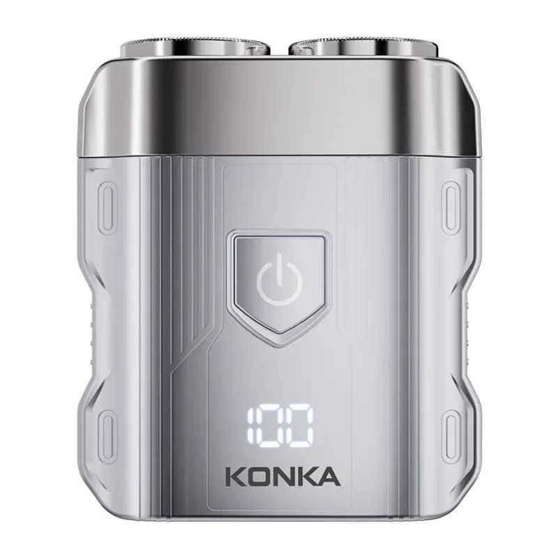 2024 NEW Type-C Rechargable Mini Portable Waterproof Electric Shaver Strong High Speed Long Endurance Suitable Wet and Dry RazorXJ241207