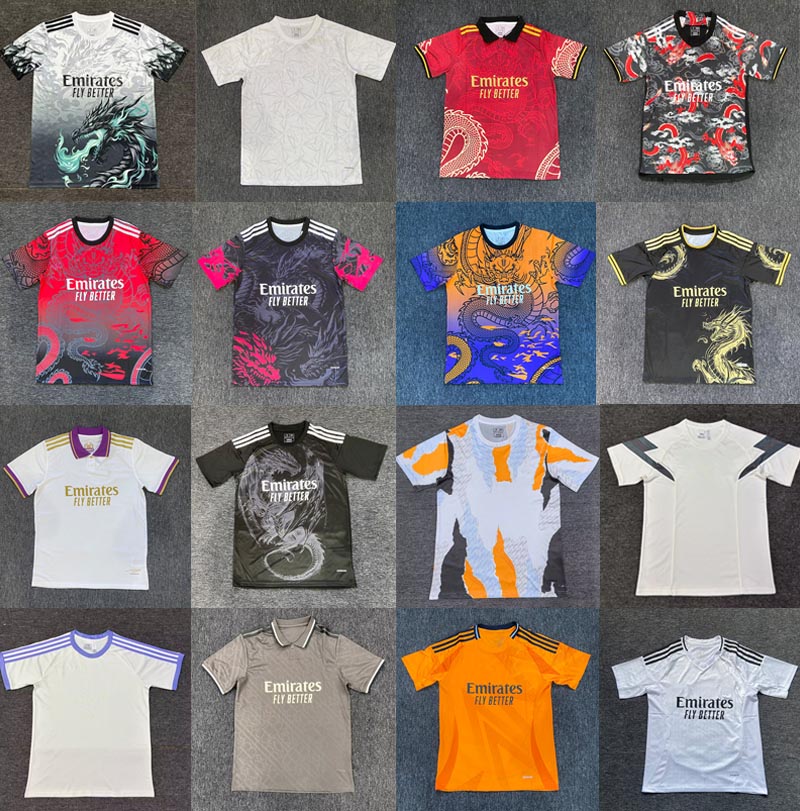 Real madrides Soccer Jerseys Loong Dragon Training MBAPPE BELGHAM VINI JR RUDIGER MODRIC RODRYGO CINGA TCHOUAMENI football shirt camiseta futbol Maillot 111