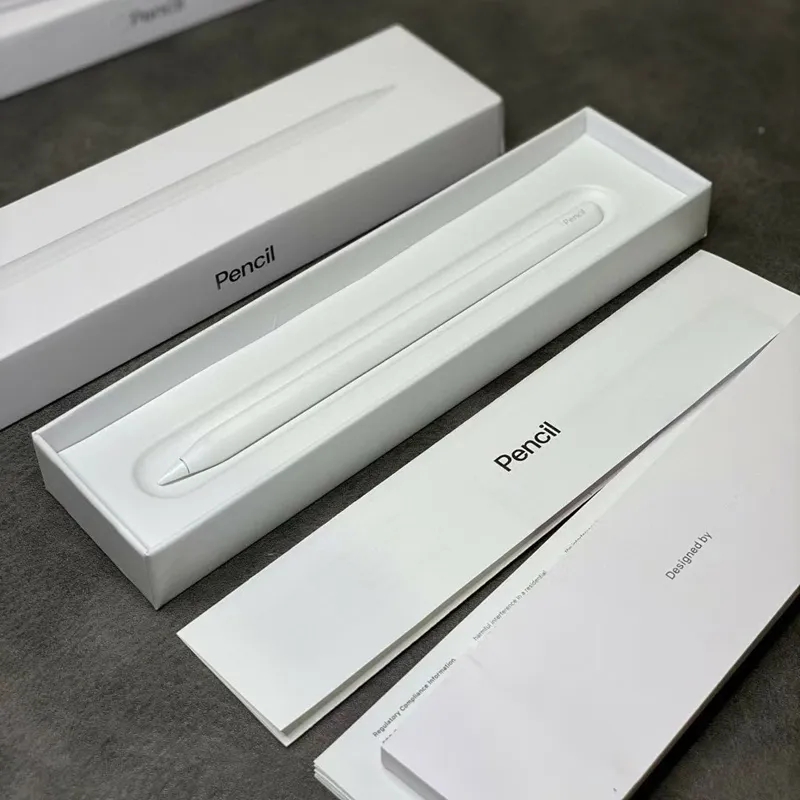 2025 Factory wholesale For Apple Pencil USB C 2nd generation Pro Wireless Charging Cell Phone Stylus Pens for Apple iPad 11 12.9 10.2 Mini6 Air4 7th 8th Touch Screen Pens