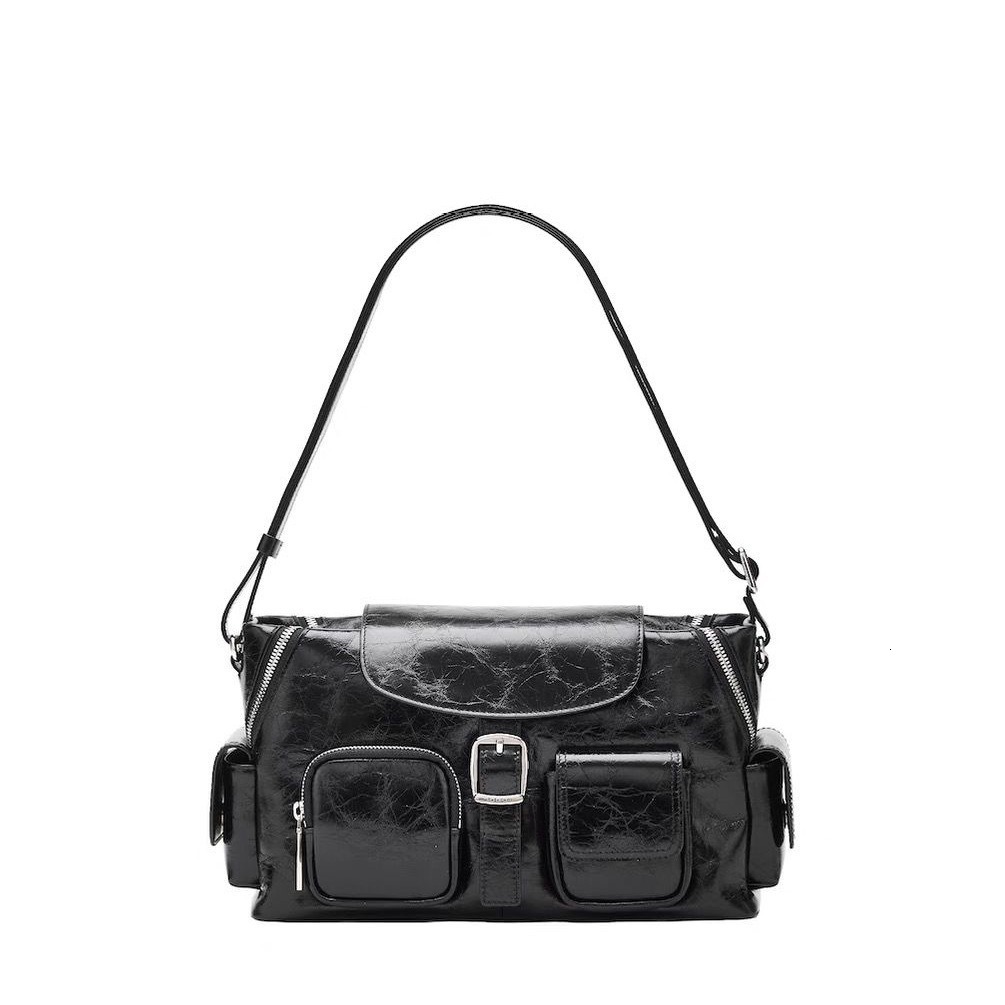 Niche Design Journalist Premium Feeling Postman Female 2024 New Commuter Underarm Bag, Single Shoulder Crossbody Bag