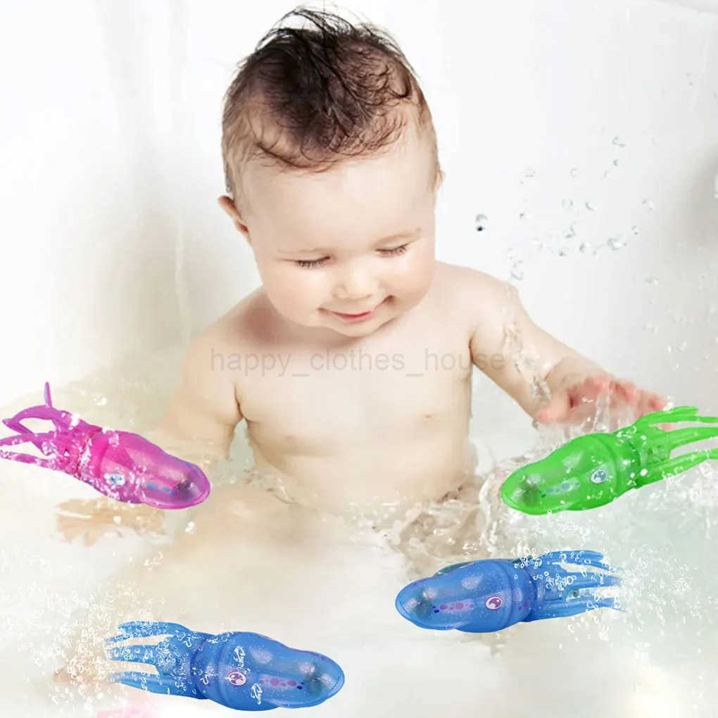 For Octopus Toys Electric Child Toy Realistic For Octopus Bath Toy Sprinkler Squid Diving Octopus Water ToyXJ241207