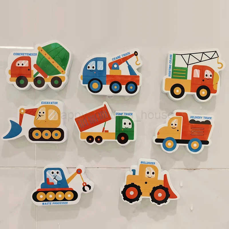 Baby Toys Bath Toy for Boys and Girls Fun Foam Traffic Animal Cognitive Floating Bathtub Bathroom Toy for Toddler Water Play ToyXJ241207