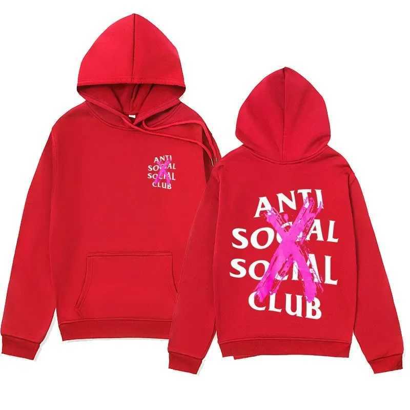 unisex hoodie European and American fashionable simple flce loose hoodie X241207