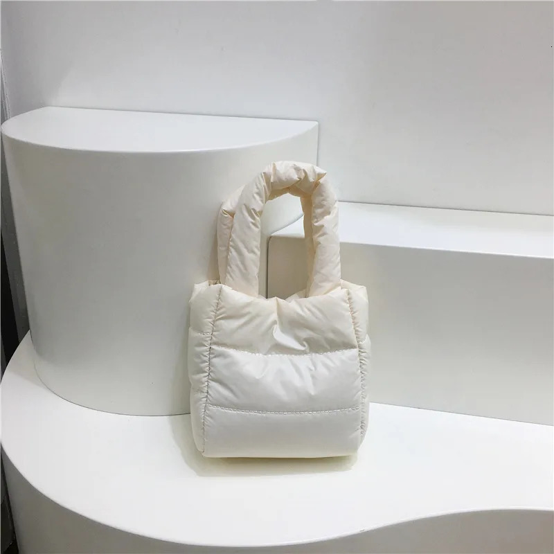 Down cotton jacket bag cute womens small handbag Versatile portable cross body bag womens wallet and handbag 241205
