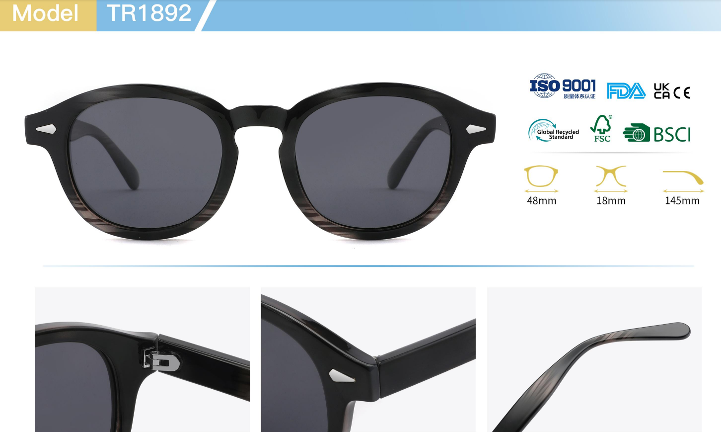 Designer Sunglasses UV400 Sunglasses for Women Sports Sunglasses Mens High-Quality Polarizing Lens Full-frame pc alloy glasses frame leg