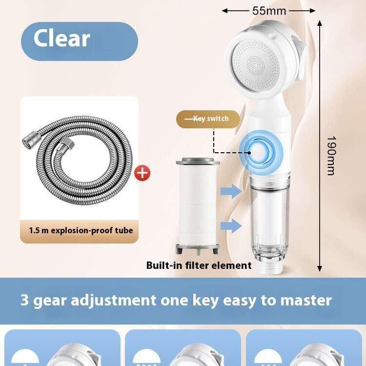 Baby, baby, children's bathtub, butt small showerhead, hair washing, external accessory