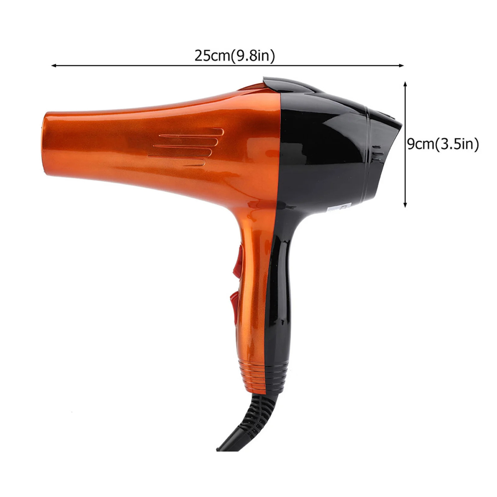 220V 3000W Hair Dryer Cold with 4 Settings - Professional Styling Tool for Barber Shops EU Plug 241206