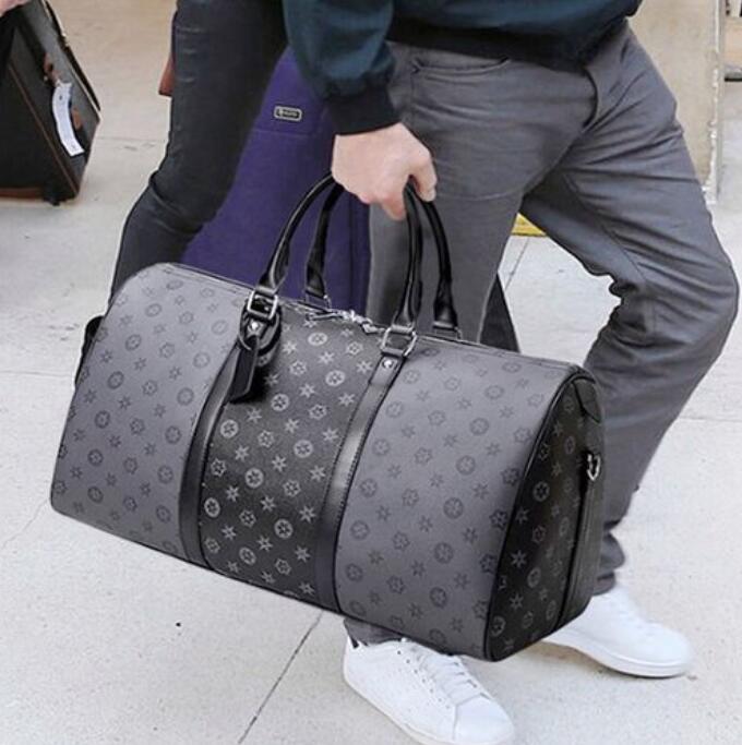 Designers Duffle bag Classic 55CM Travel luggage for men pu leather totes shoulder Bags mens womens handbags large capacity travel bag Luxury designer bag