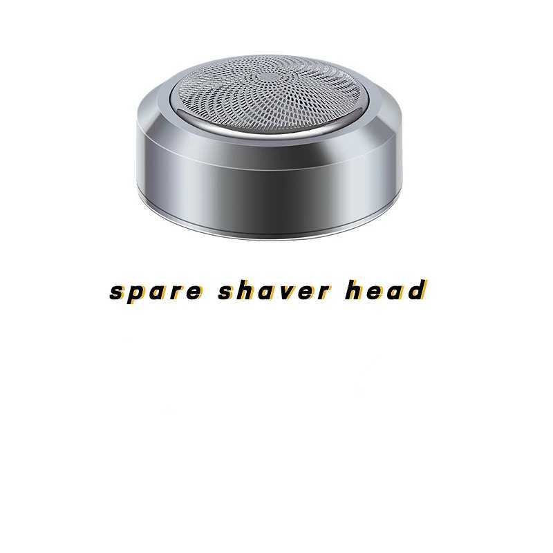 New Design Metal Case Portable Smart Electric Shaver Mini Washable Men Of Car USB Beard Shaving Knife Razor With Charging CableXJ241207